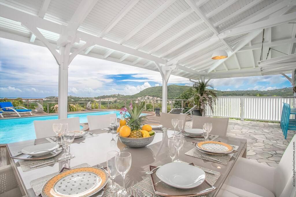 Luxueuse Villa Katleya, Vue Mer Le Vauclin Dış mekan fotoğraf